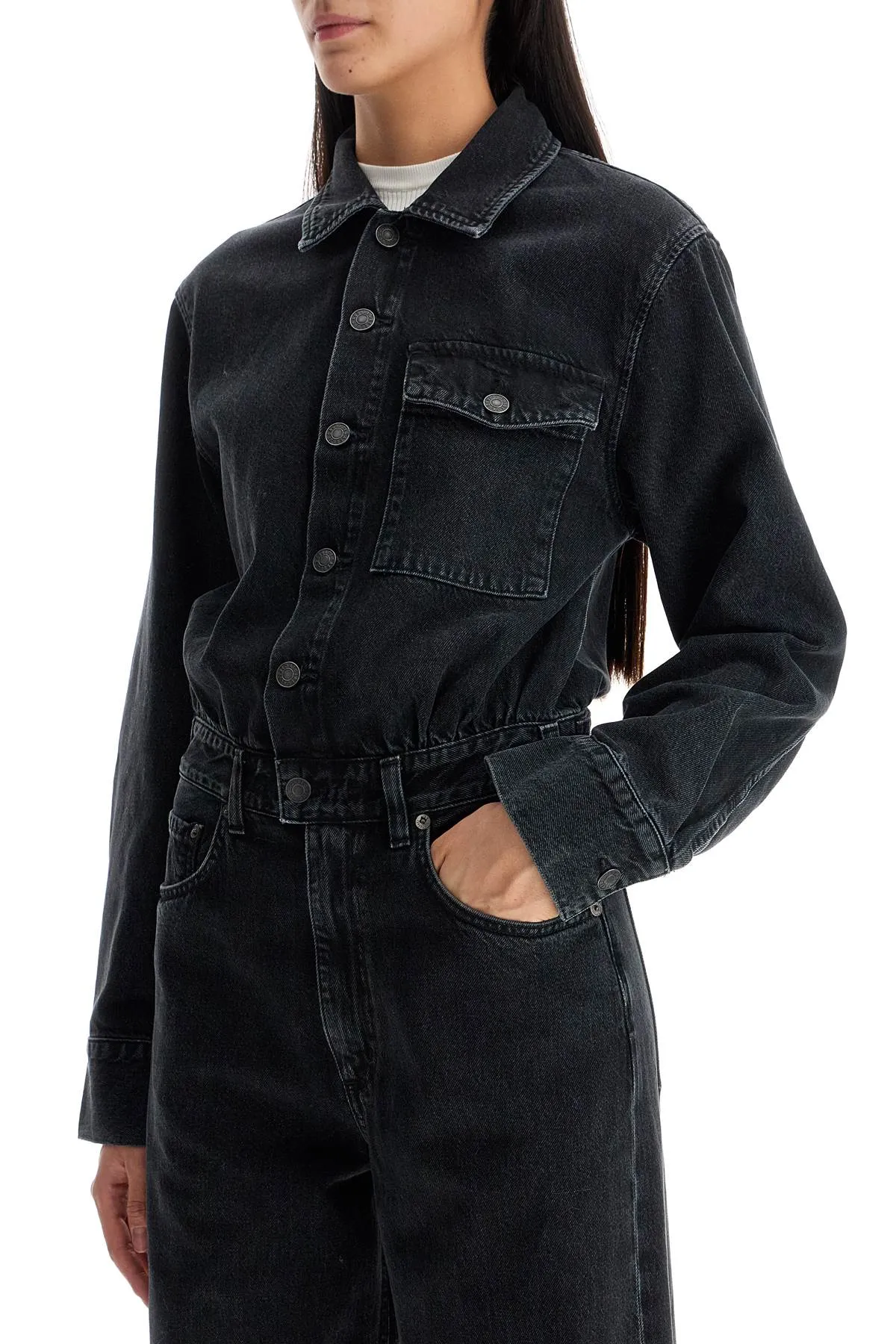 Agolde Denim Tane Jumpsuit