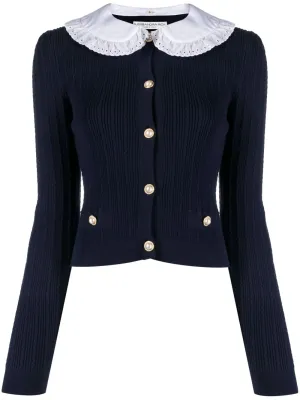 Alessandra Rich Sweaters Blue