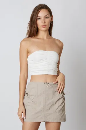 Ashleigh Mini Skirt Tan