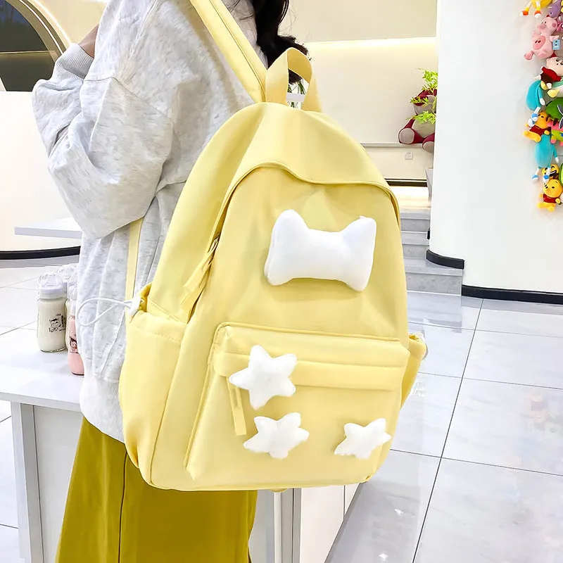 Backpack Women's Japanese Style Students Schoolbag Cute Junior and Middle School Students Korean Style Travel Leisure Backpack  New