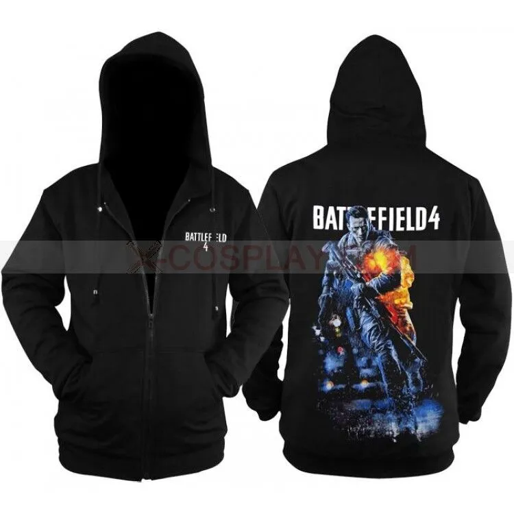 Battlefield 4 Thick Hoodie Costume Fine Game Christmas Gift for Fans