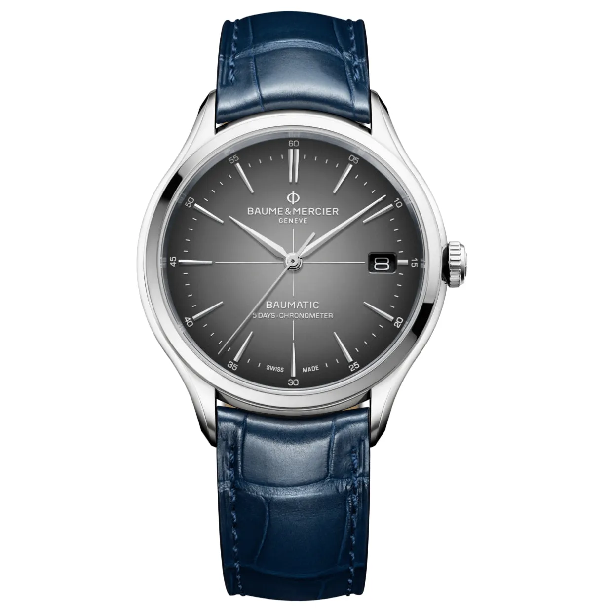 Baume & Mercier Men's Clifton Blue Automatic Watch 10550