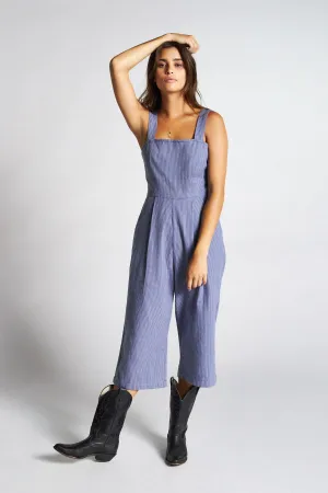 Beatrice Jumpsuit - Washed Navy