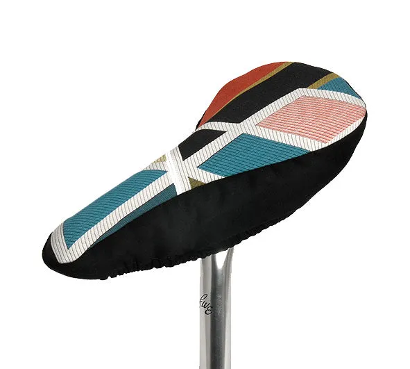 Black Swan Slim | Bicycle Saddle Cover | Sarah Morris Print