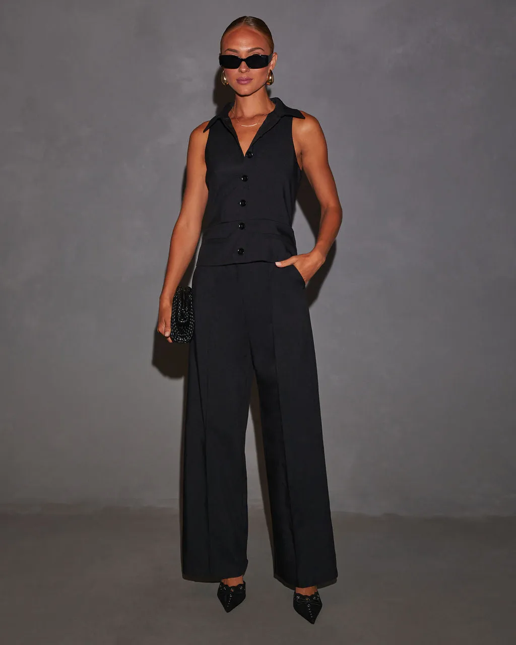 Boss Babe Button Down Jumpsuit