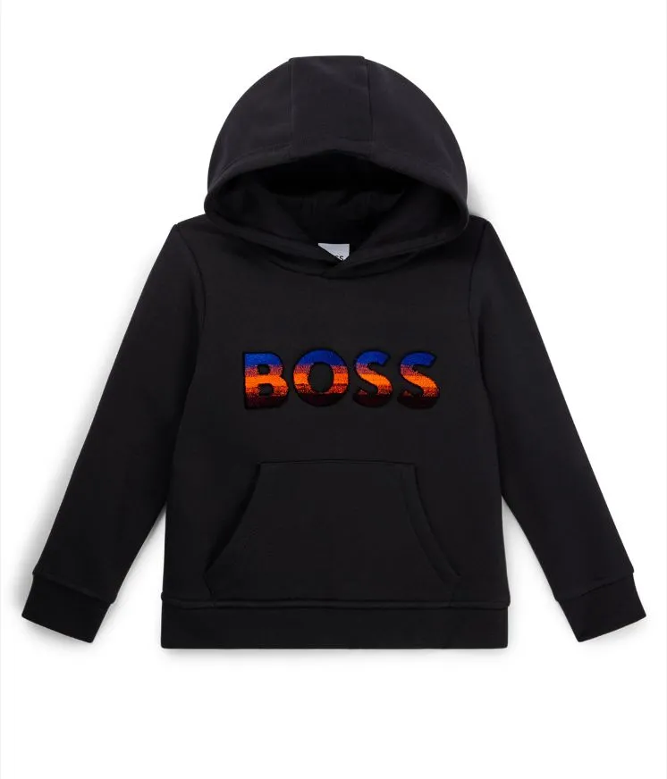 Boys Black Hoodie