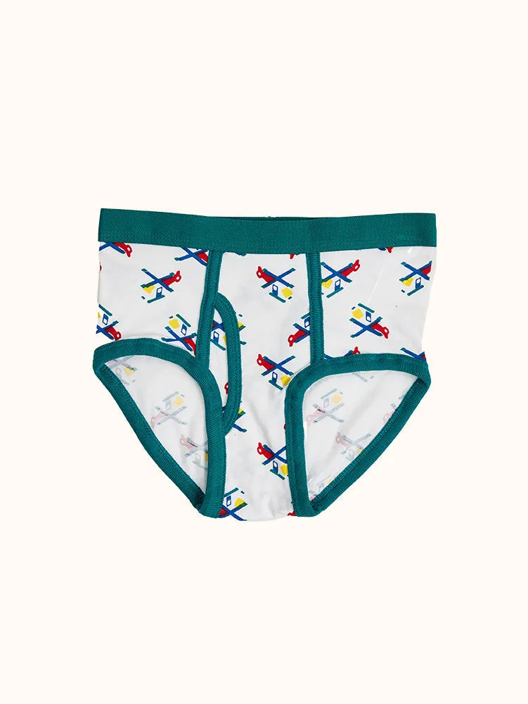 Boys' Transportation Cotton Briefs (5 Pack)