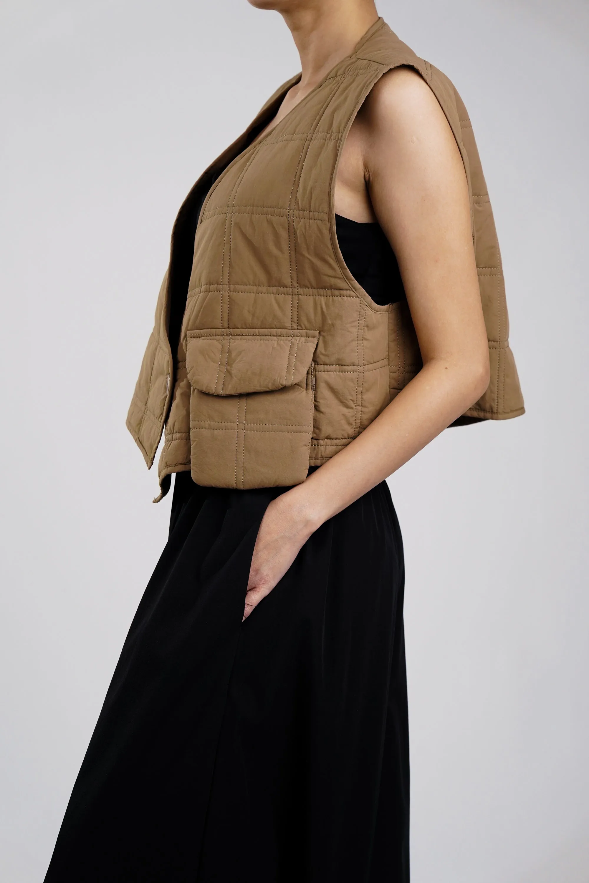 Brew Quilted Vest