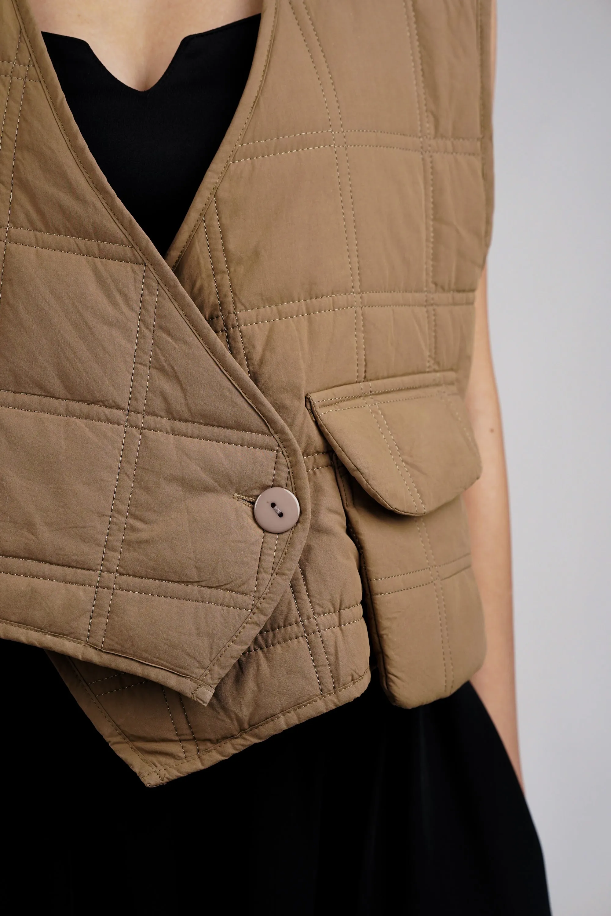 Brew Quilted Vest