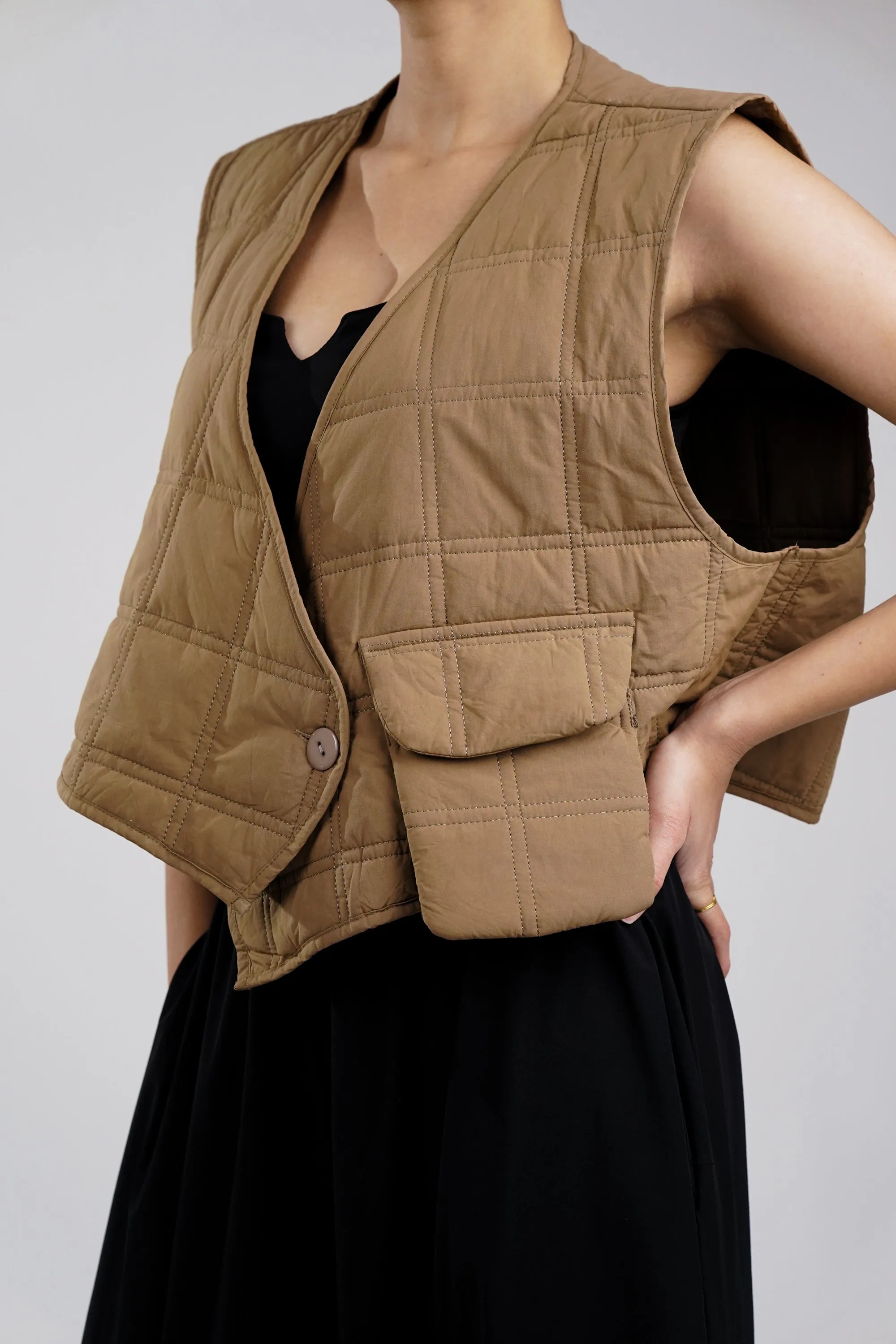 Brew Quilted Vest