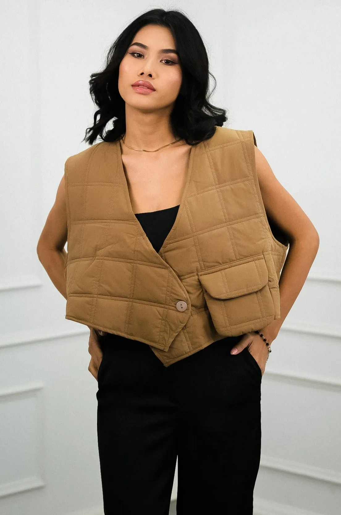 Brew Quilted Vest