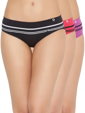 C9 AIRWEAR Mid Brief for Women - Pack of 3