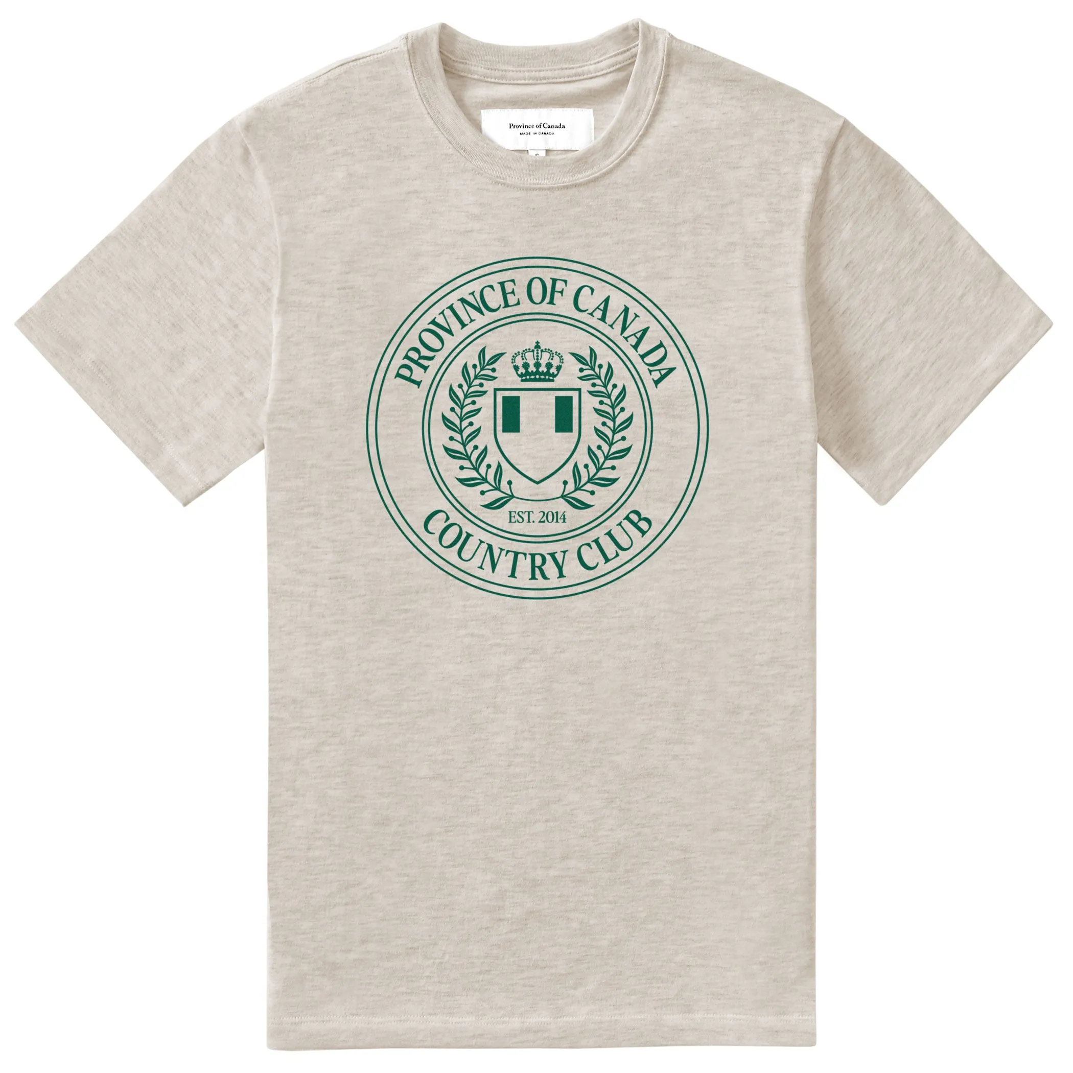 Country Club Tee Oatmeal - Unisex