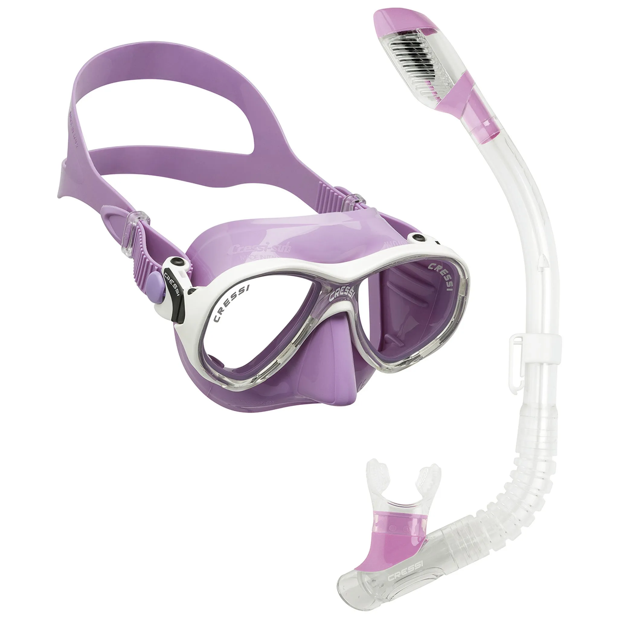 Cressi Marea Jr Mini Dry Snorkel Combo