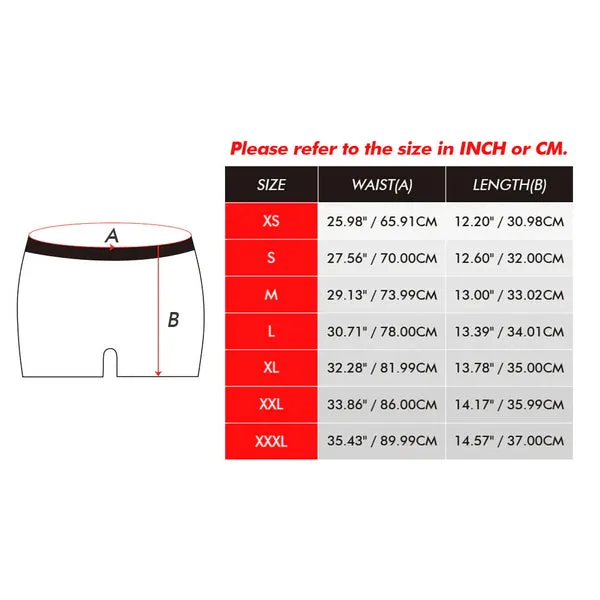 Custom Face Underwear Personalised Name Boxer Briefs and Panties OPEN 24HRS Valentine's Day Gifts for Couple