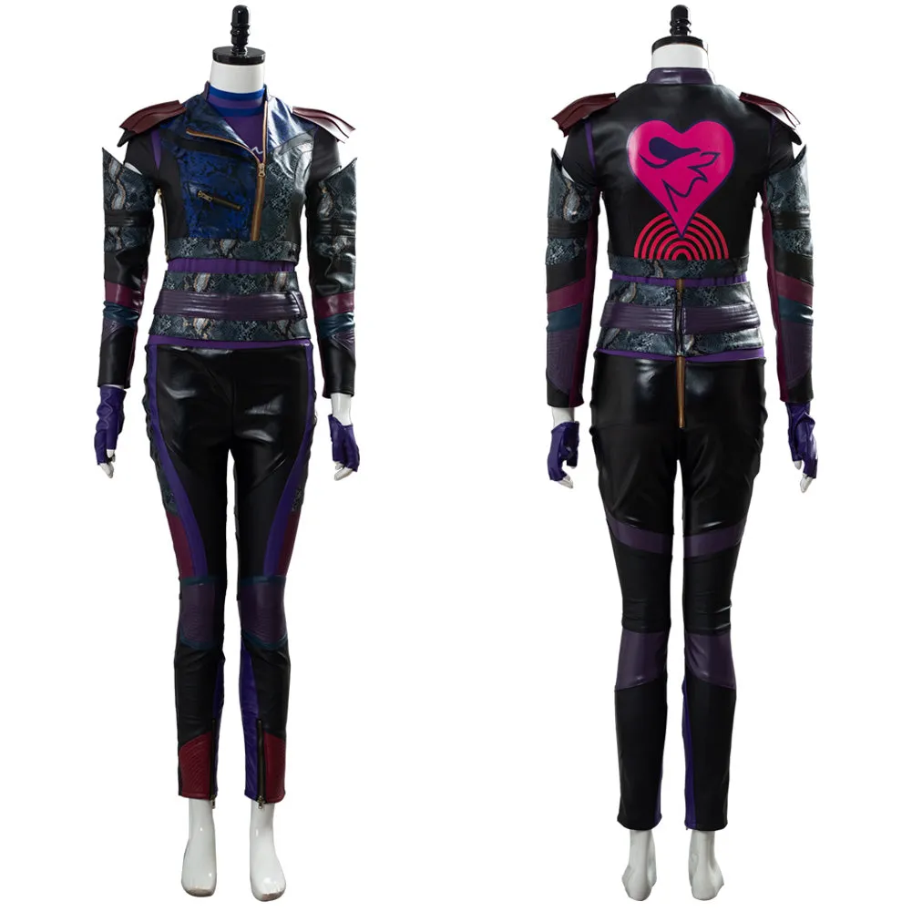 Descendants 3 Mal Adult Outfit Cosplay Costume