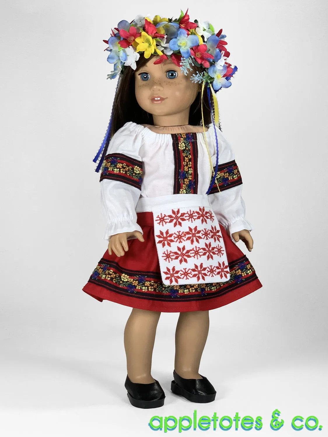 Dirndl Skirt 18 Inch Doll Sewing Pattern