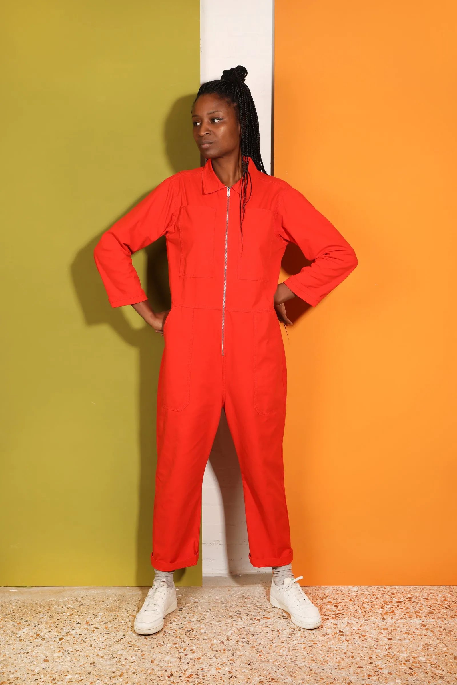 Dominic Boilersuit Tomato