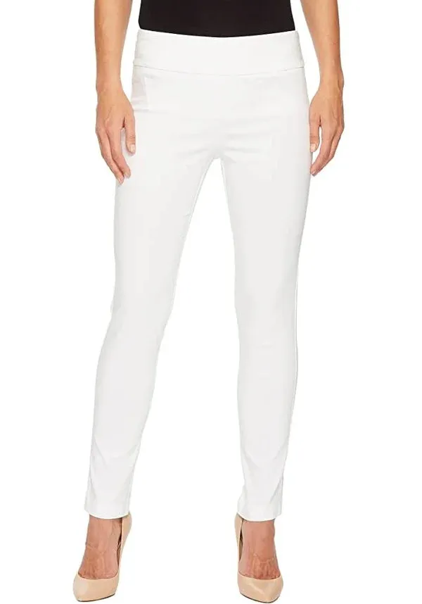 Elliott Lauren Classic Ankle Pant White