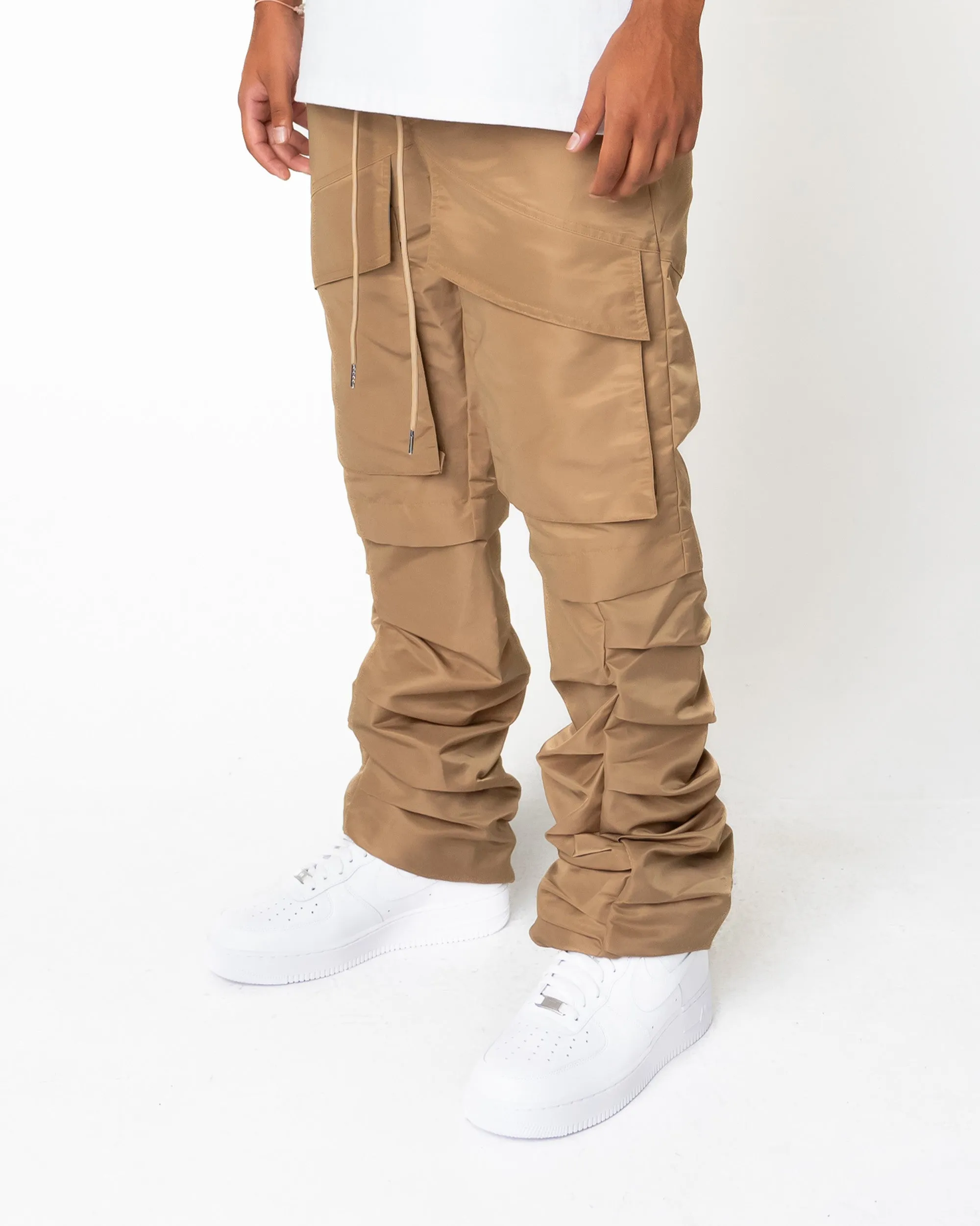 EPTM STACKED FLARE 4.0- KHAKI