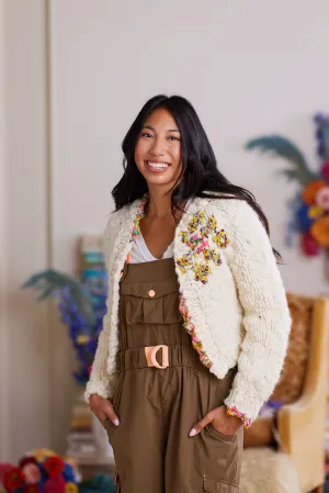 Everyday Yay Cardi Kit Embroidered