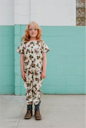 Fish & kids jumpsuit palm