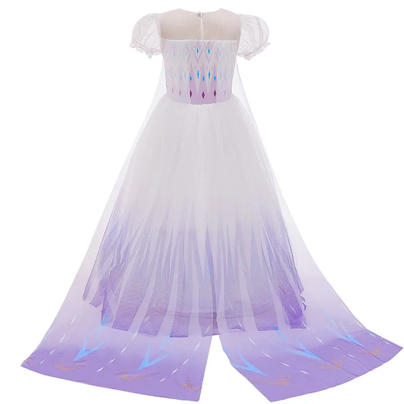 Frozen 2 Children 'S Princess Dress Girls' Dress Children 'S Clothing Princess Elsa Dress Evening Dress Gauze Dress