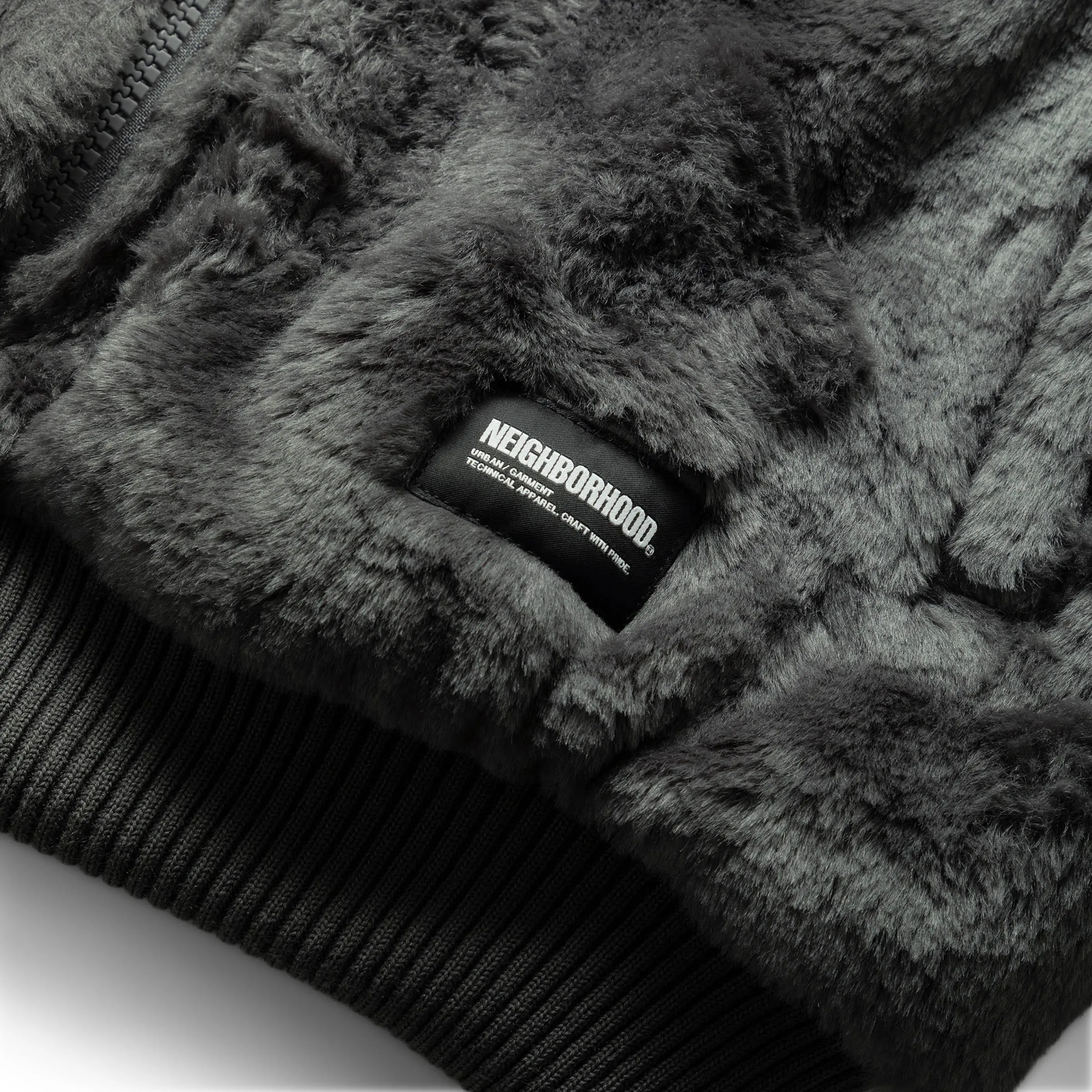 FUR LOGO JACKET