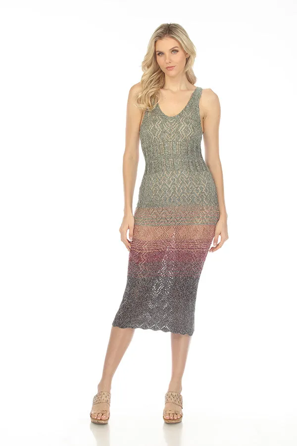 Gradient Knit Maxi Dress