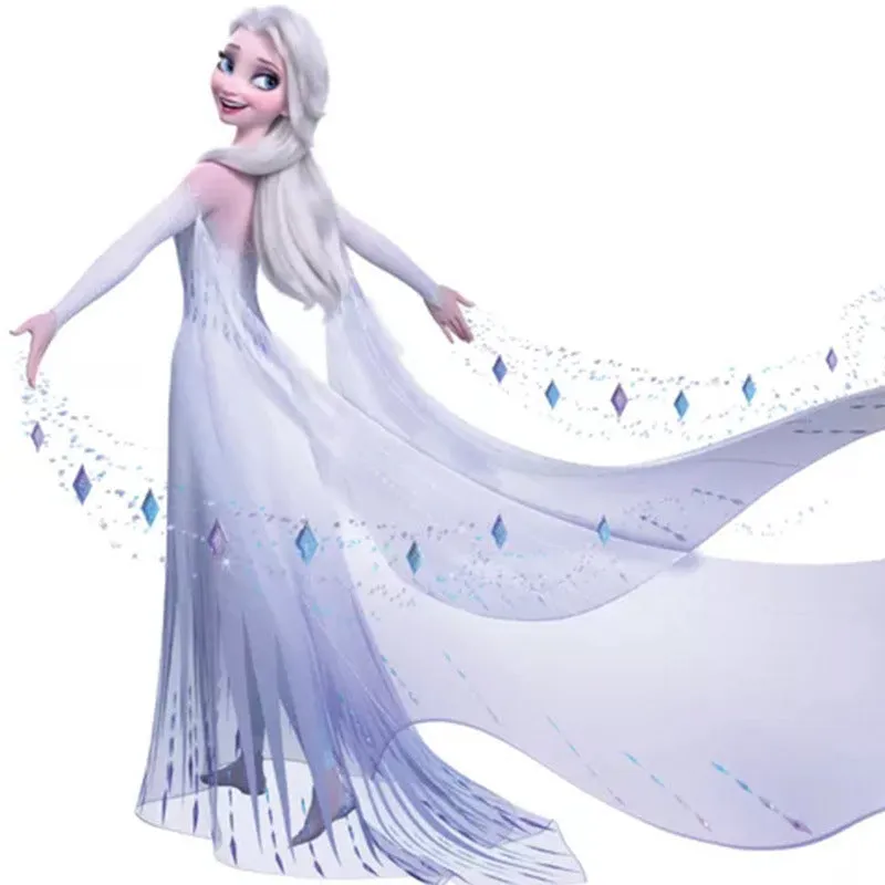 Halloween Girls' Children's Dress Princess Elsa Dress Frozen Princess Dress