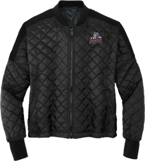 Hartford Jr. Wolfpack Mercer Mettle Womens Boxy Quilted Jacket