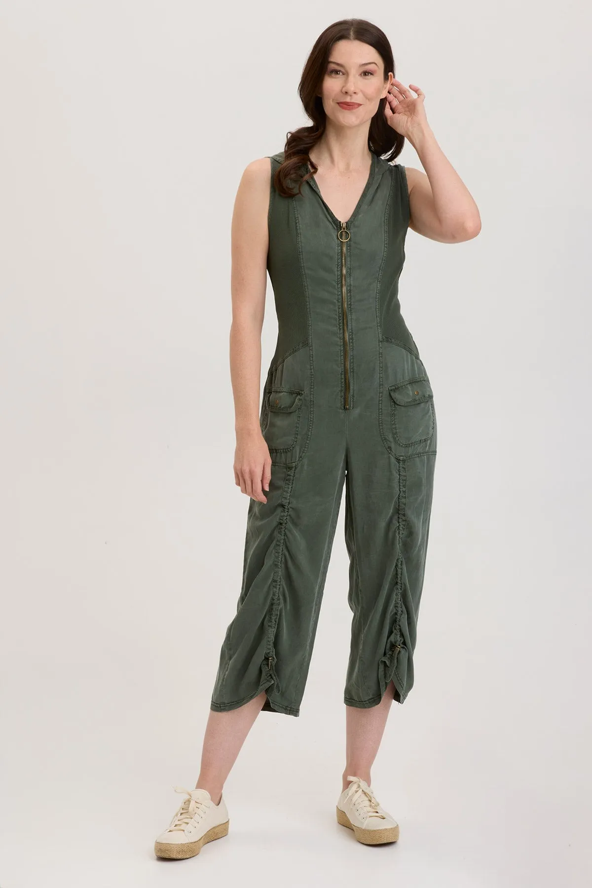 Hewitt Hooded Jumpsuit