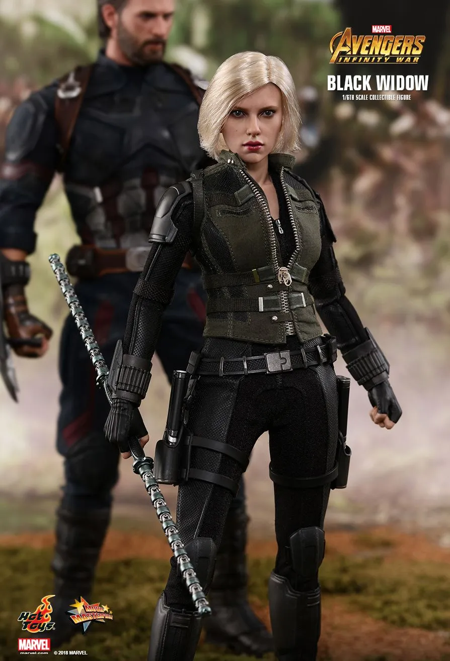 HOT TOYS AVENGERS MARVEL : INFINITY WAR BLACK WIDOW 1/6TH SCALE COLLECTIBLE FIGURE - MMS460