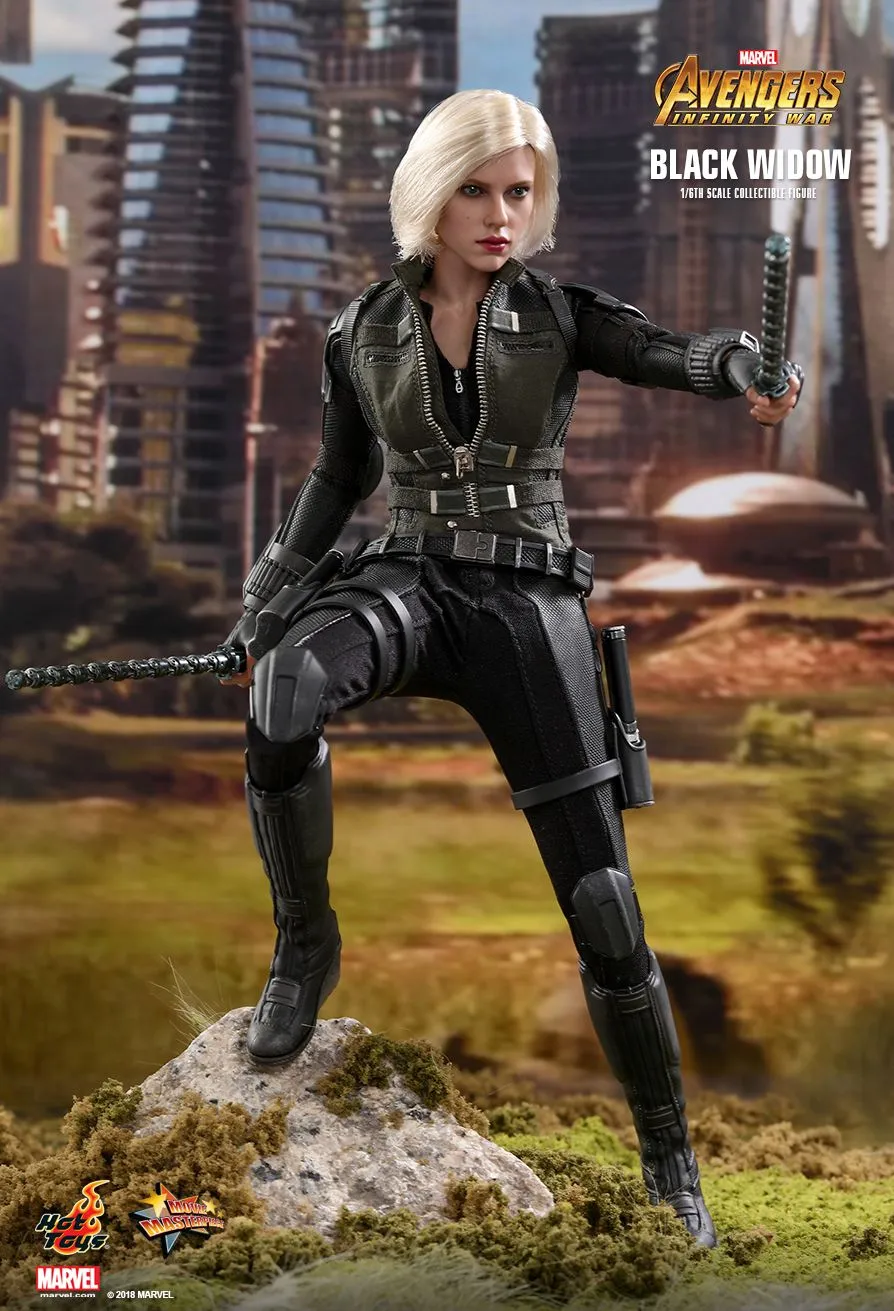 HOT TOYS AVENGERS MARVEL : INFINITY WAR BLACK WIDOW 1/6TH SCALE COLLECTIBLE FIGURE - MMS460