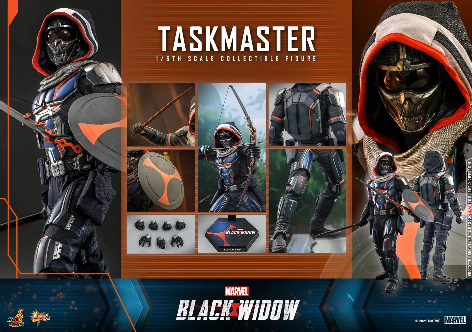 Hot Toys - MMS602 - Black Widow - 1/6th scale Taskmaster Collectible Figure