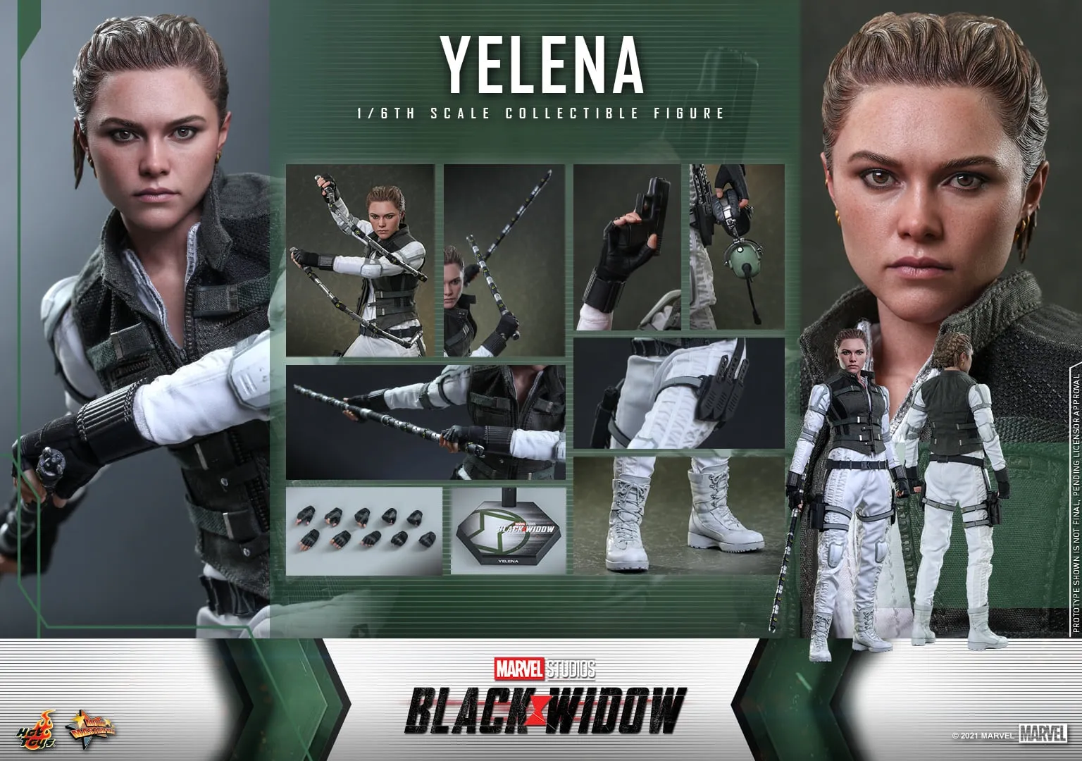 Hot Toys - MMS622 - Black Widow - 1/6th scale Yelena Collectible Figure