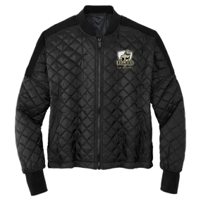 HVM Bulldogs Mercer Mettle Womens Boxy Quilted Jacket