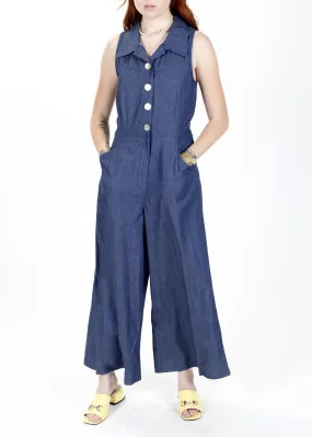 Jo Jumpsuit In Chambray