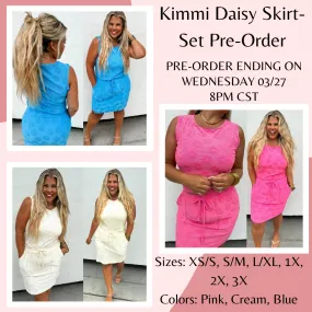 Kimmi Daisy Skirt Set Pre-Order