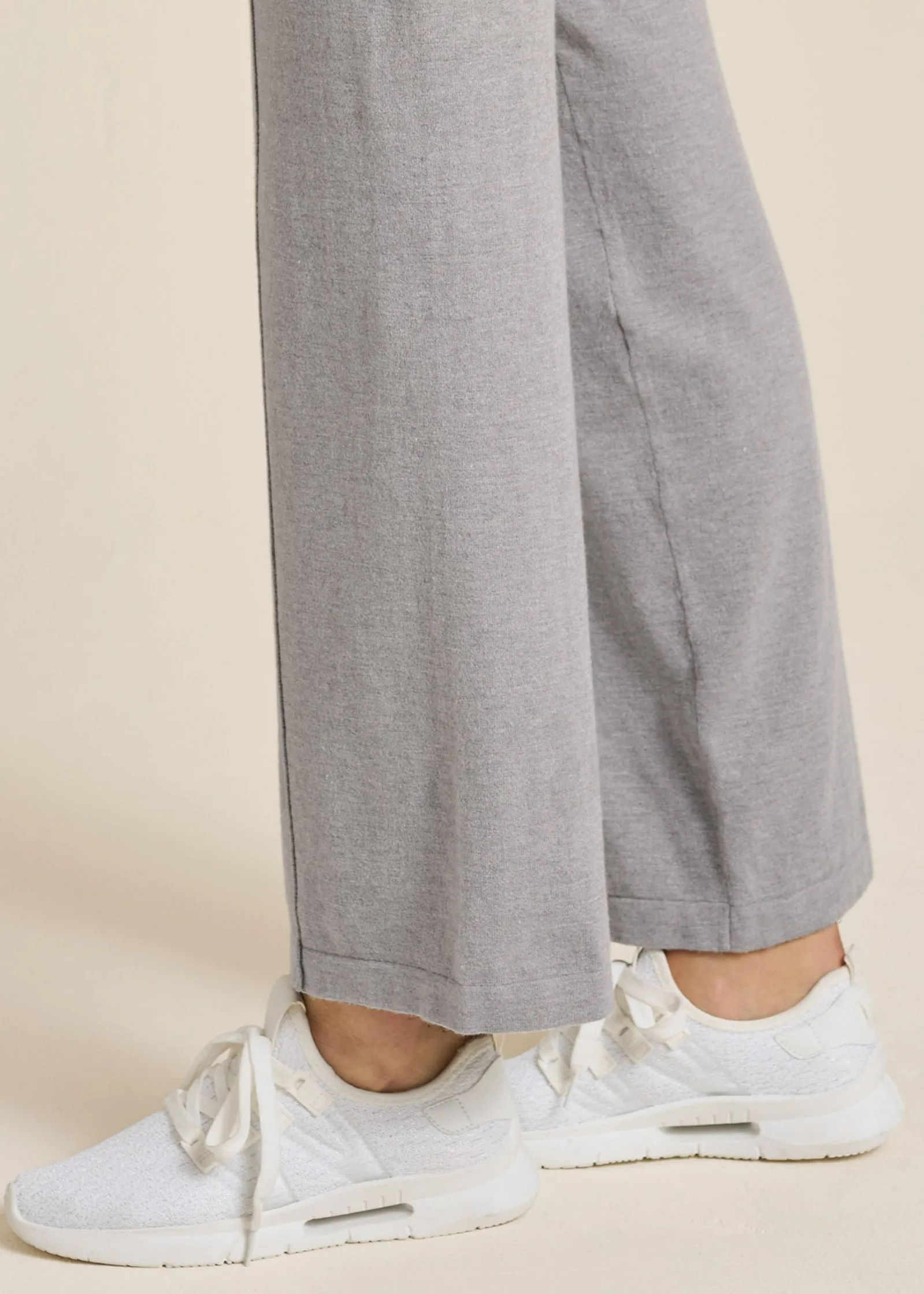 Knit Pants - Heather Grey