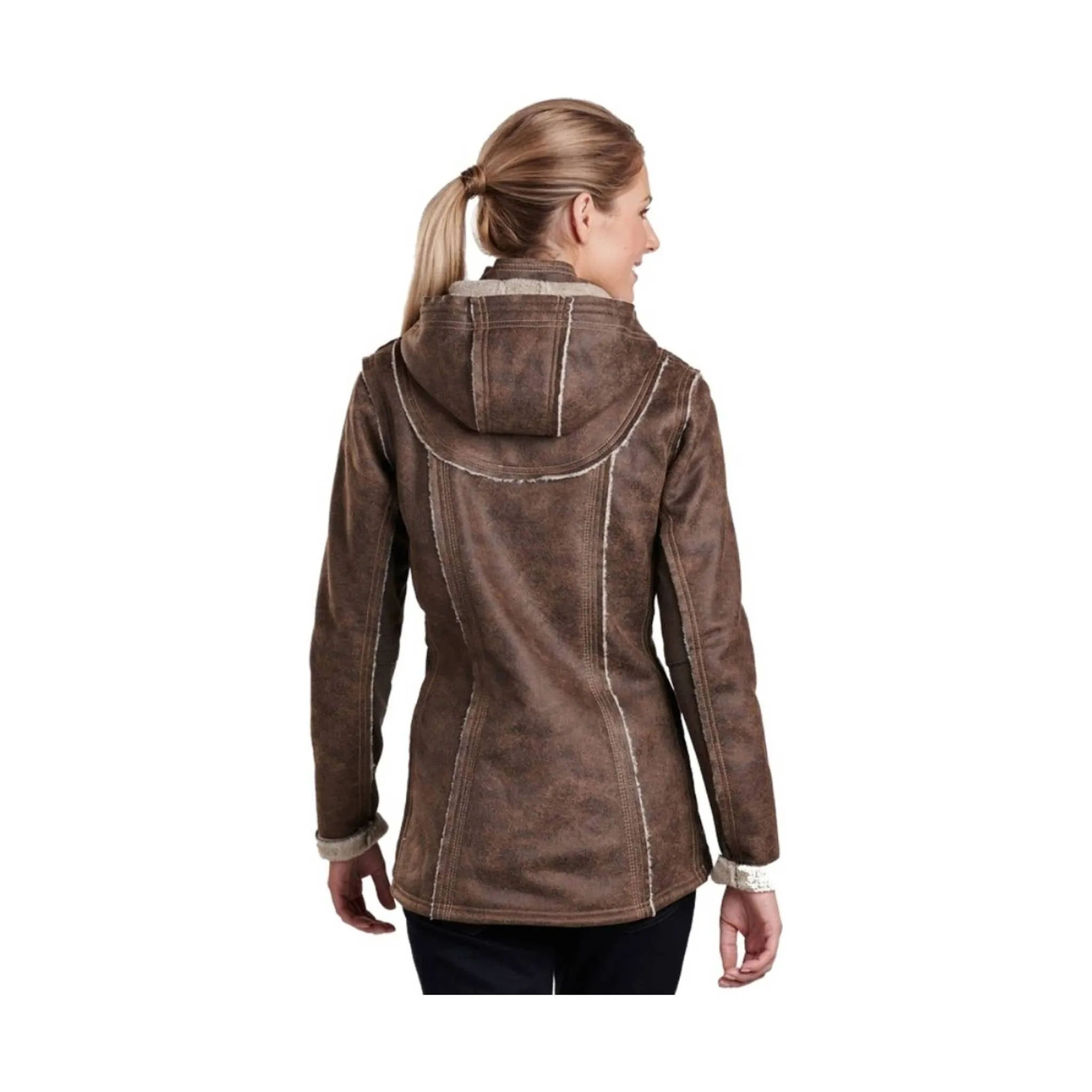 Kuhl Women's Dani Sherpa Lined Jacket - Oak - ONLINE STORE CREDIT/EXCHANGE ONLY