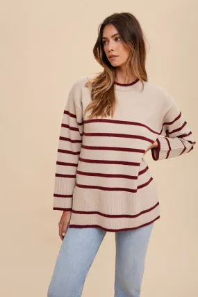 Lillian Loose Stripe Sweater