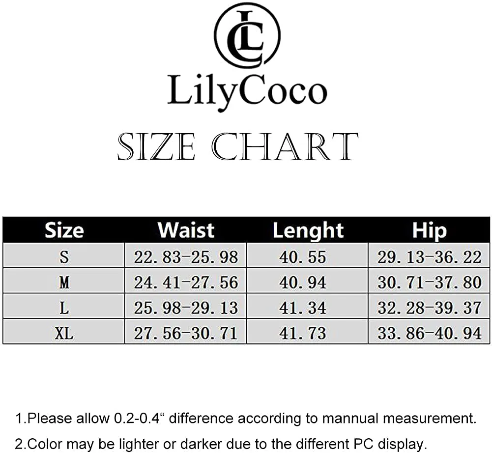 LilyCoco Women's Skinny Flare Casual Pants Cutout High Waist Sweatpants Sexy Streetwear