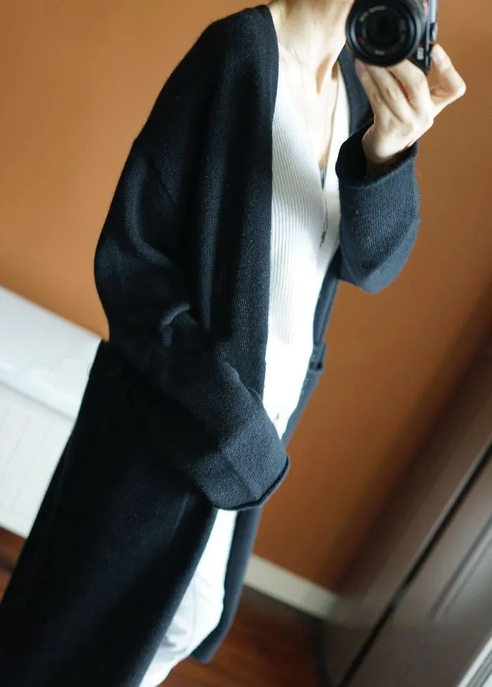 Loose Plus Size Sweater Coat