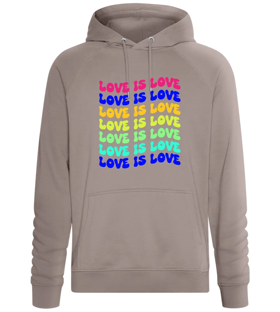 Love is Love Gradient Design - Comfort unisex hoodie