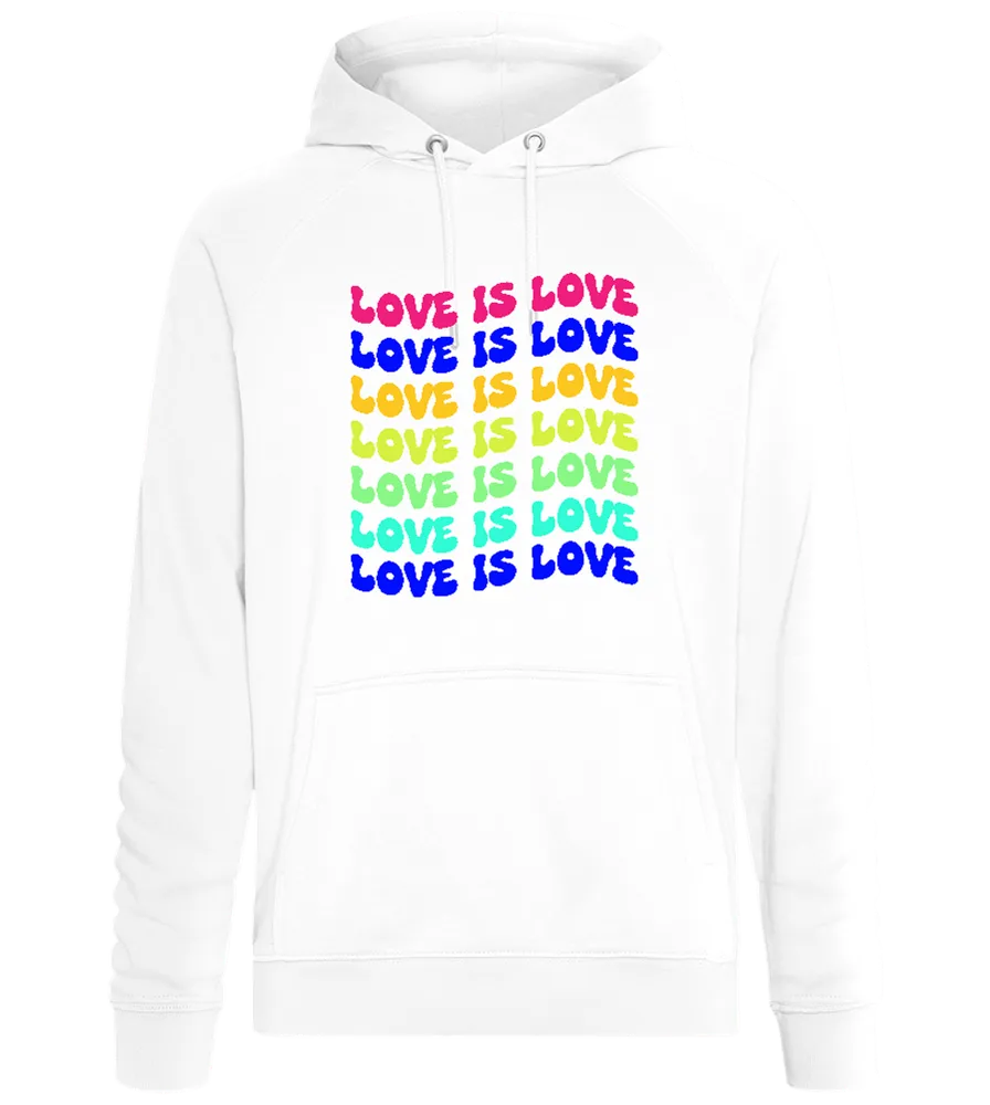 Love is Love Gradient Design - Comfort unisex hoodie