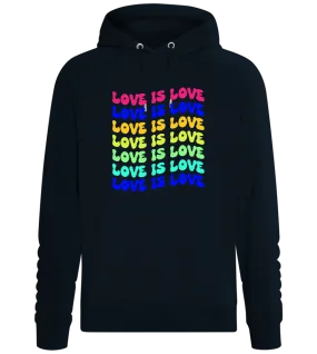 Love is Love Gradient Design - Comfort unisex hoodie