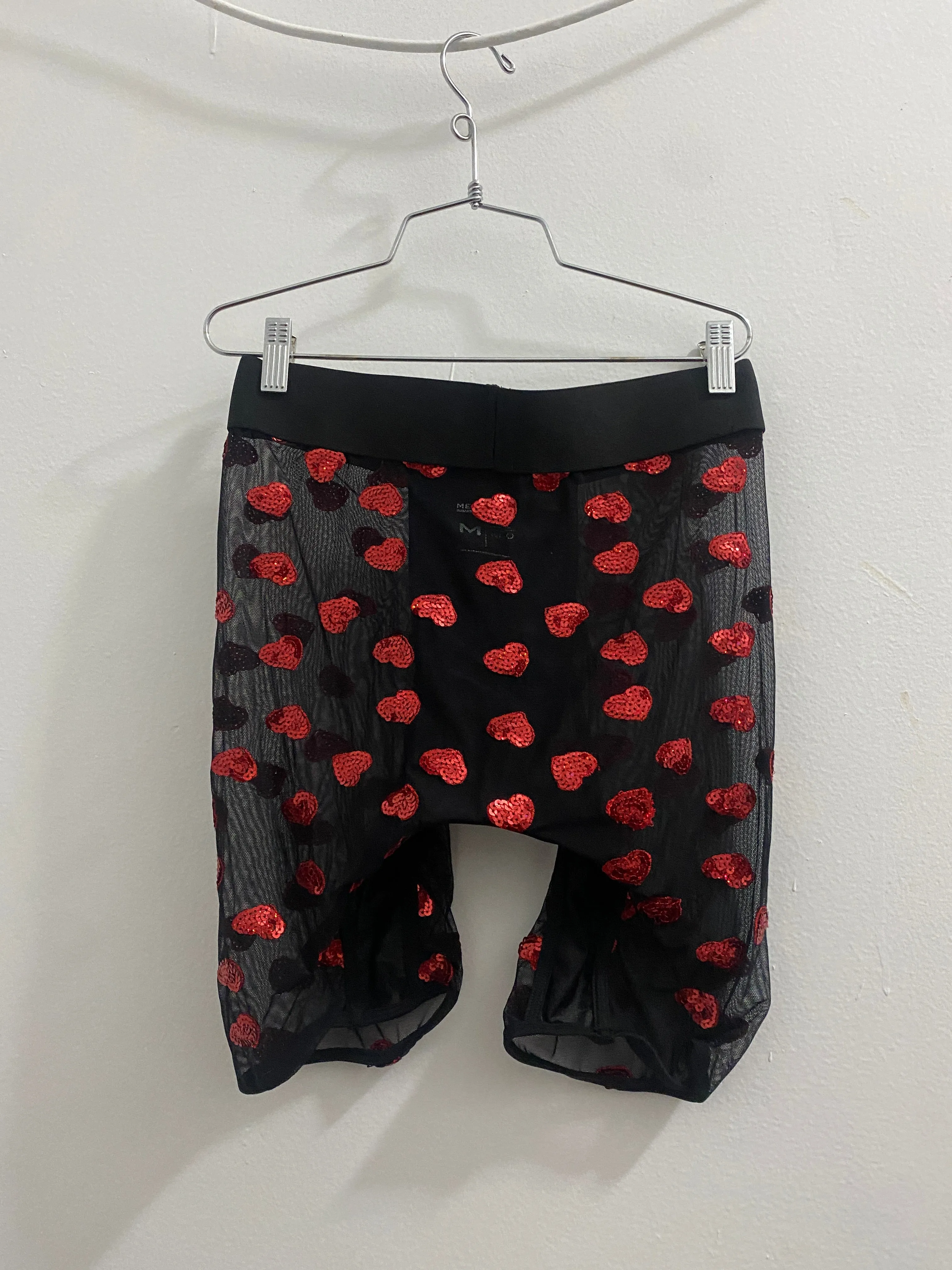 MESH MIDWAY BRIEF | RED HEARTS | SAMPLE SALE