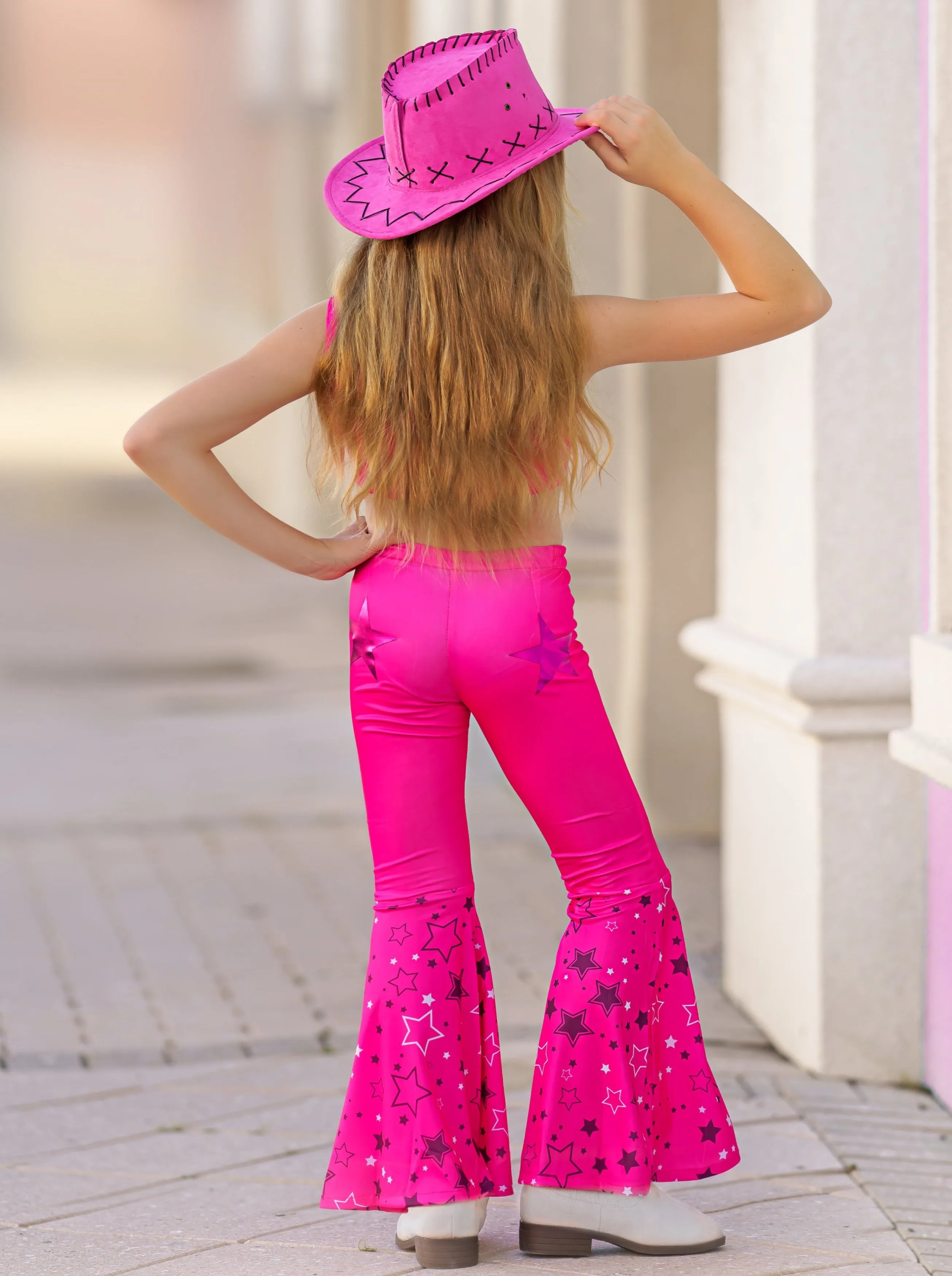 Mommy and Me Barbiecore Western Costume Set