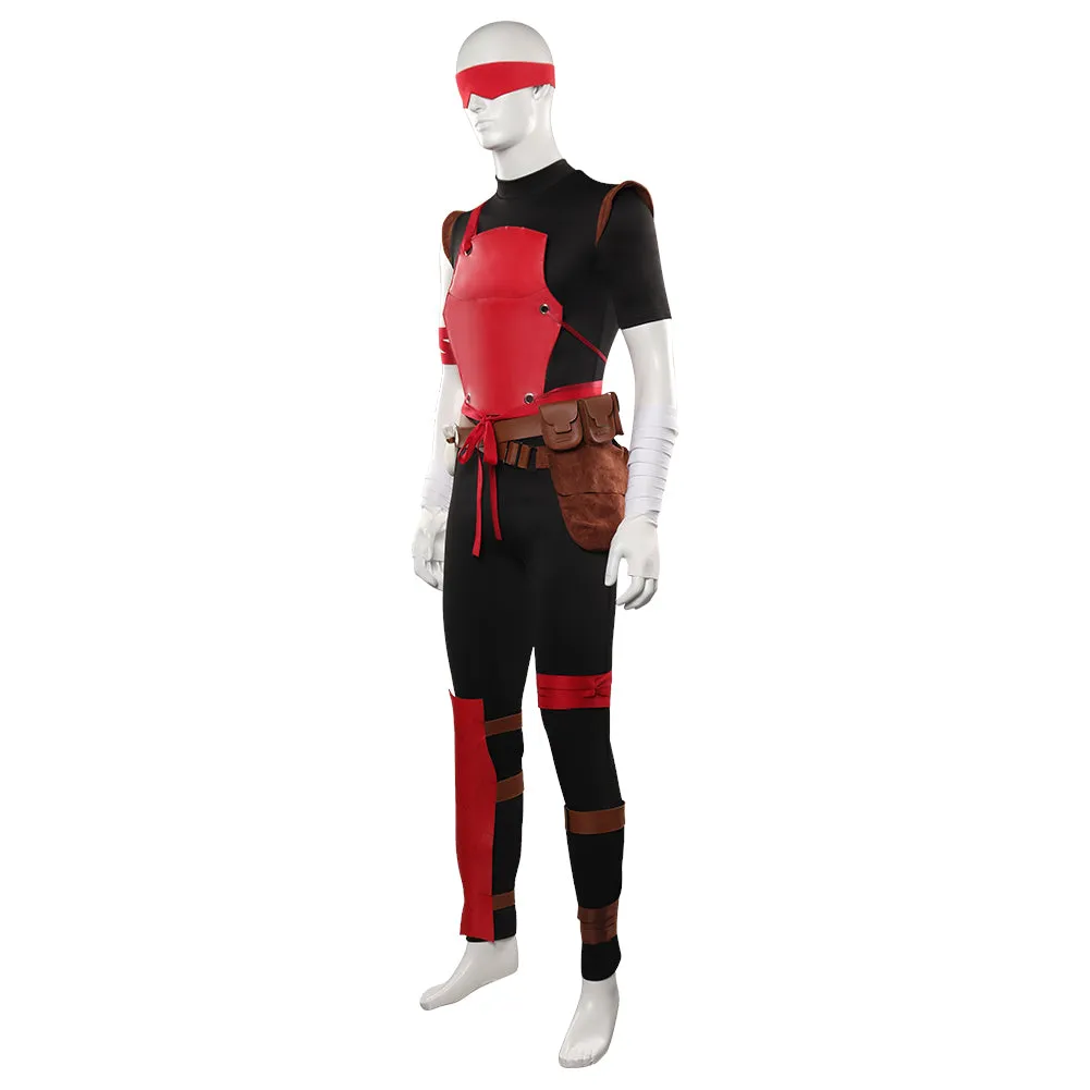 Mortal Kombat Legends: Snow Blind Kenshi Cosplay Costume Outfits Halloween Carnival Suit